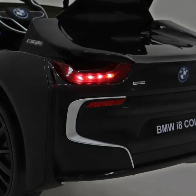 Carrinho Elétrico Infantil Bmw I8 12V Preto Garantia e Nota Fiscal - Foto 6