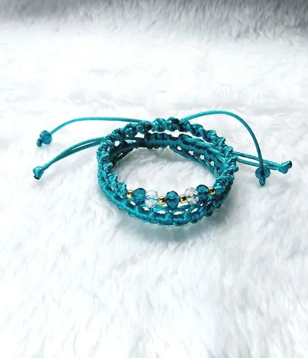 Duplinha de pulseiras macramê (preço especial acima de 5 kits) - Foto 4
