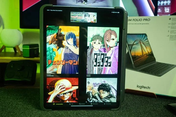 iPad Capa Logitech Slim Folio 12,9454806488892067842