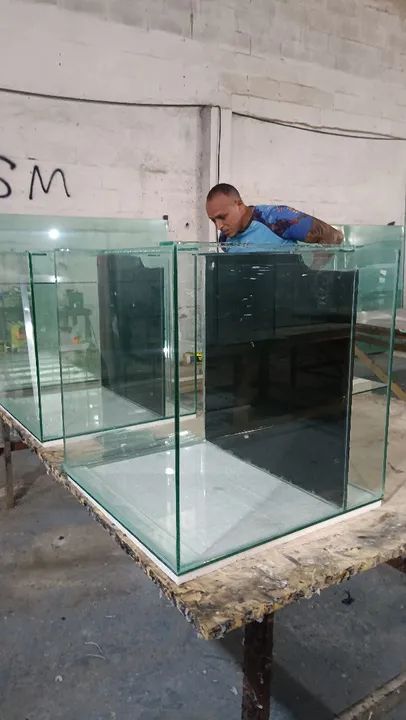 Aquário cubo 50cm - Foto 3