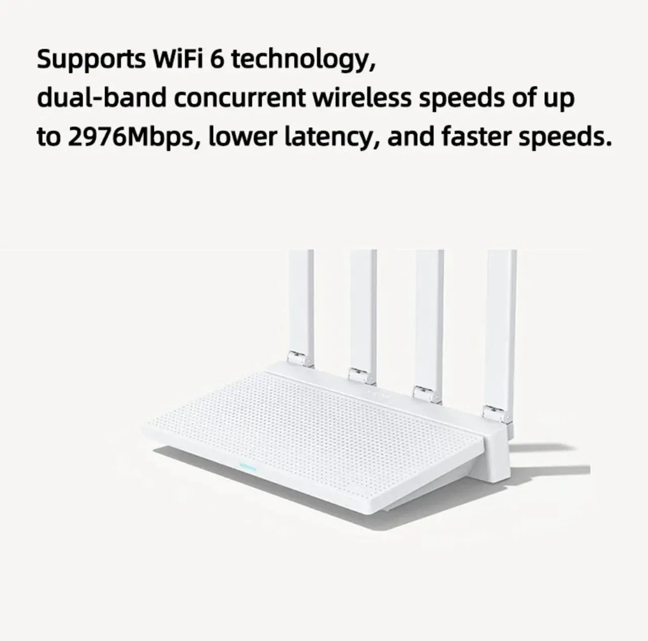 Xiaomi Mi AX3000T Wi-Fi 6 Mesh Roteador Dual Band com Alta Velocidade - Foto 3