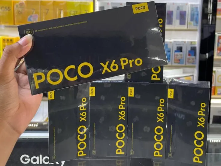 Poco X6 PRO 12/512 Novo Entregamos Capa e Película Preto Cinza