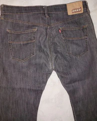 Calca jeans black Deep jeans tamanho 40  - Foto 4