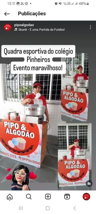 Aluguel: Pipoca e algodão doce  - Foto 2