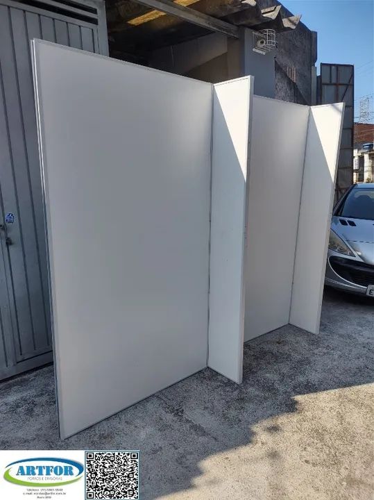 Divisórias Moveis, Divisórias Tipo Biombo, Divisórias Soltas sem Fixação. - Foto 6