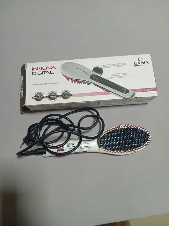 Escova alisadora gama