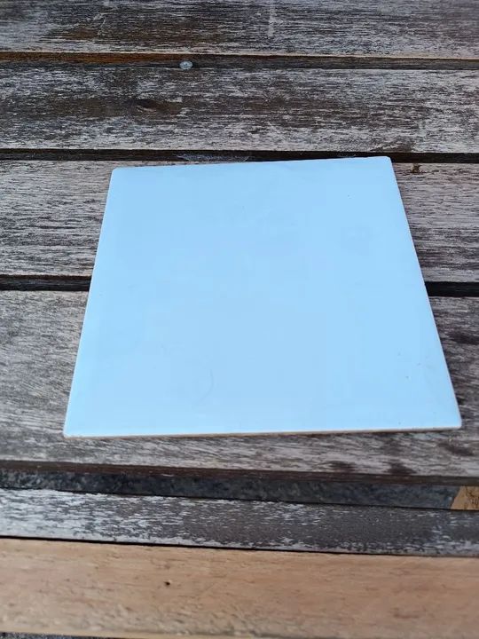 Lote com 140 peças de azulejos azuis. - Foto 4