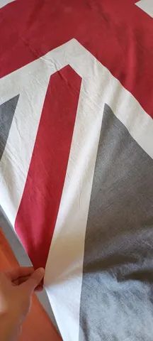 Capa para edredom / sofá decorativa bandeira inglesa vintage - Foto 4