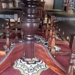 Mesa de jantar antiga 8 lugares - Foto 5