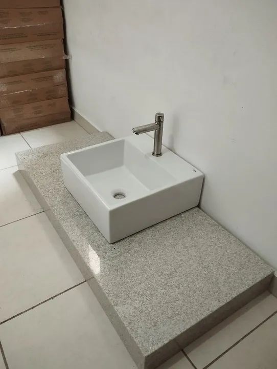 Pia de Granito Cuba Sobrepor Celite  - Foto 2