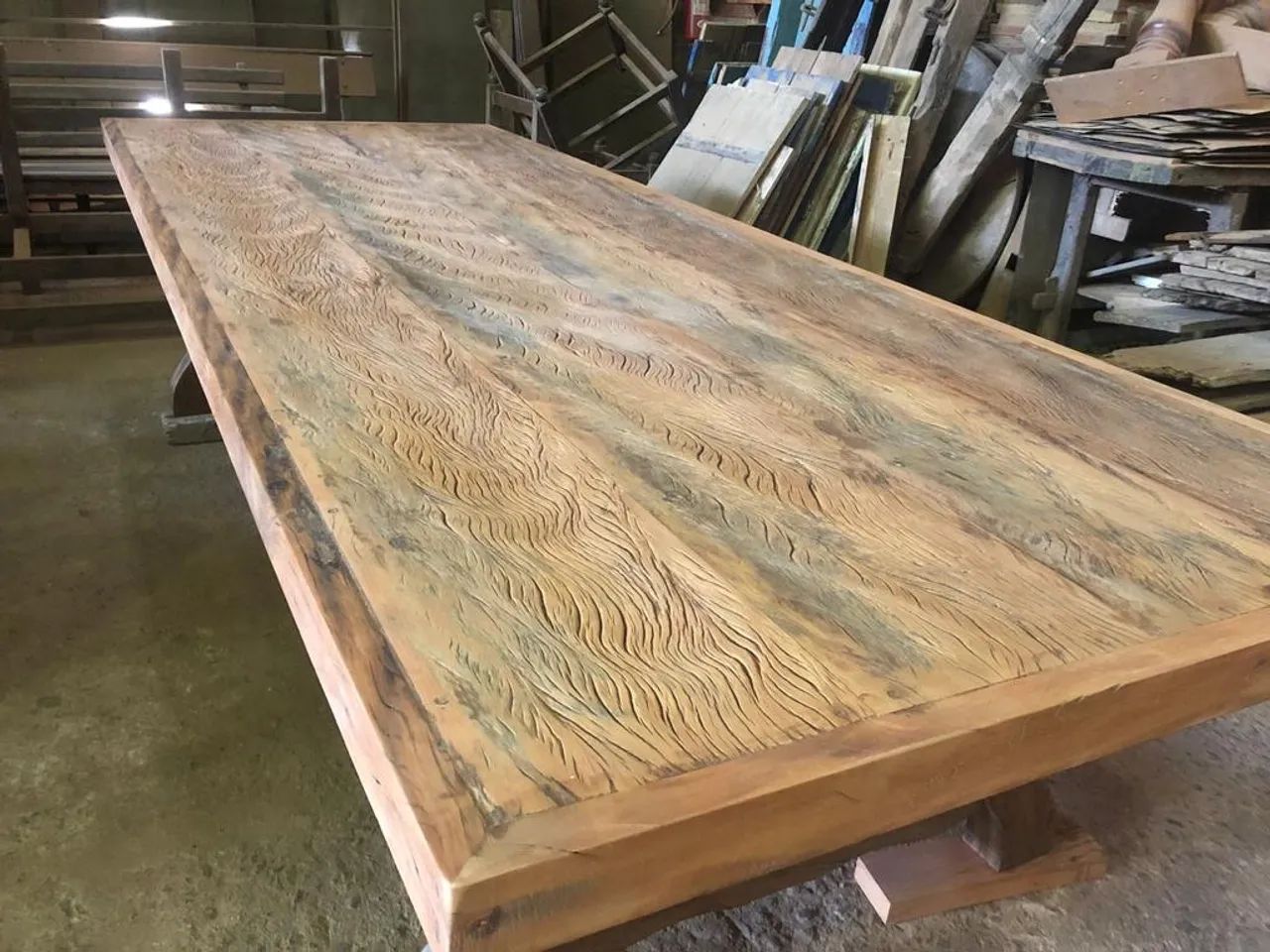 Tábua de Peroba Rosa de demolição 0,29cm - Foto 3