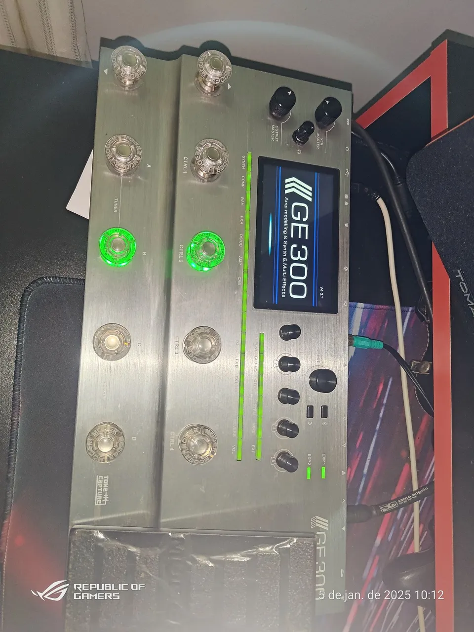 Pedaleira mooer GE-300