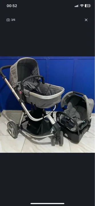 Carrinho de bebê Safety MOBI 1st - Foto 3