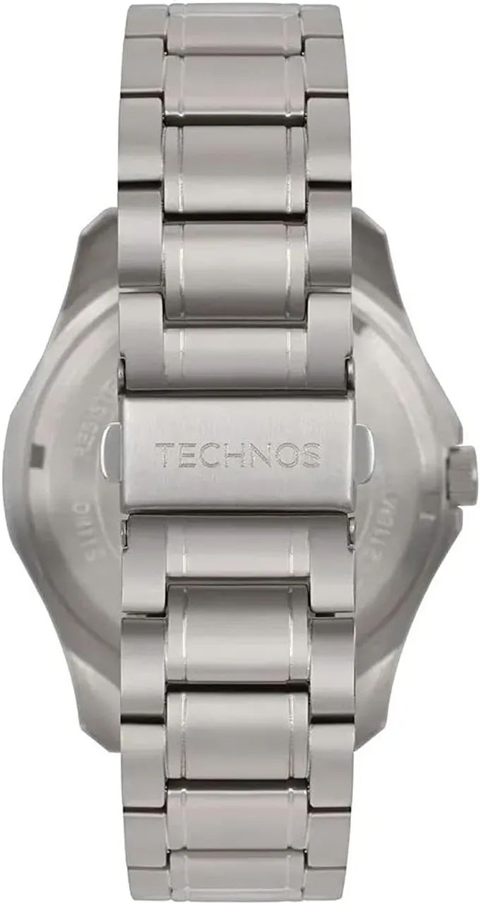 Relógio TECHNOS Masculino Executive 2115MTW/4C *Titânio - Foto 2
