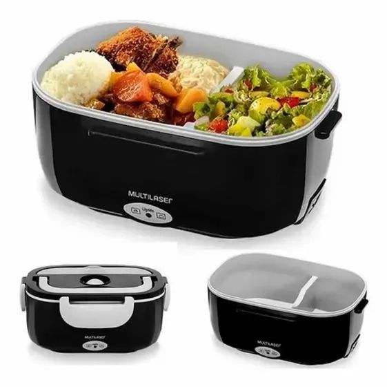 Aquecedor de Alimentos Marmita Elétrica Multilaser 1L  - Foto 3