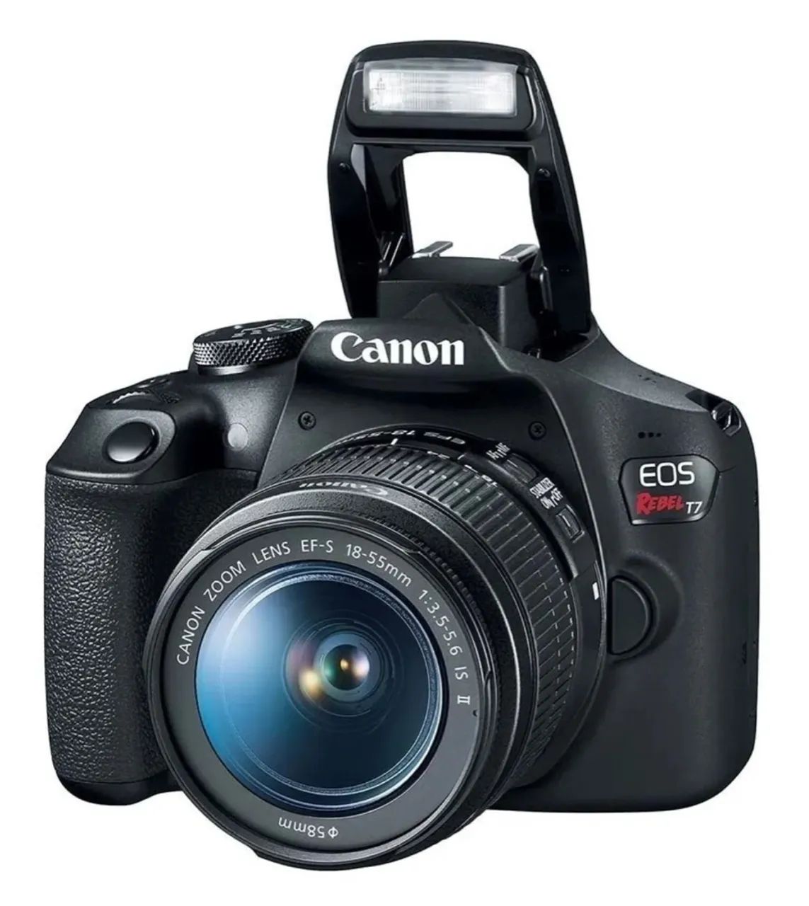 Canon Rebel T7i (800D) - EOS 2 lentes + tripé + case 