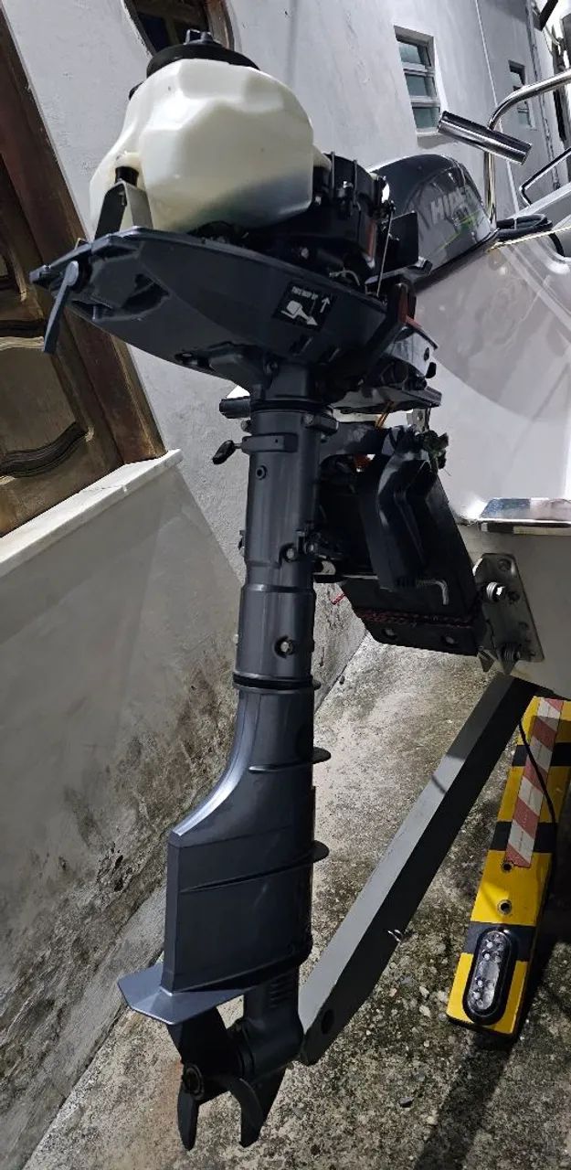 Motor de Popa Hidea 5HP - Rabeta Longa  - Foto 4