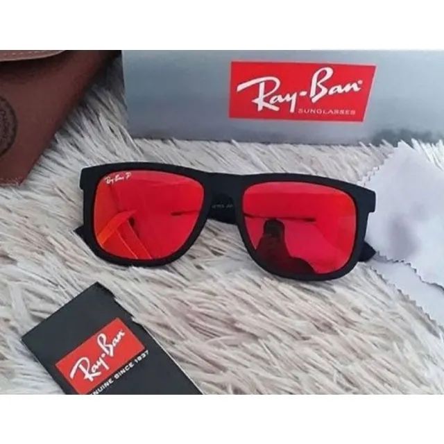 Óculos de Sol Ray-Ban Justin - Luxo e Sofisticação - Foto 4