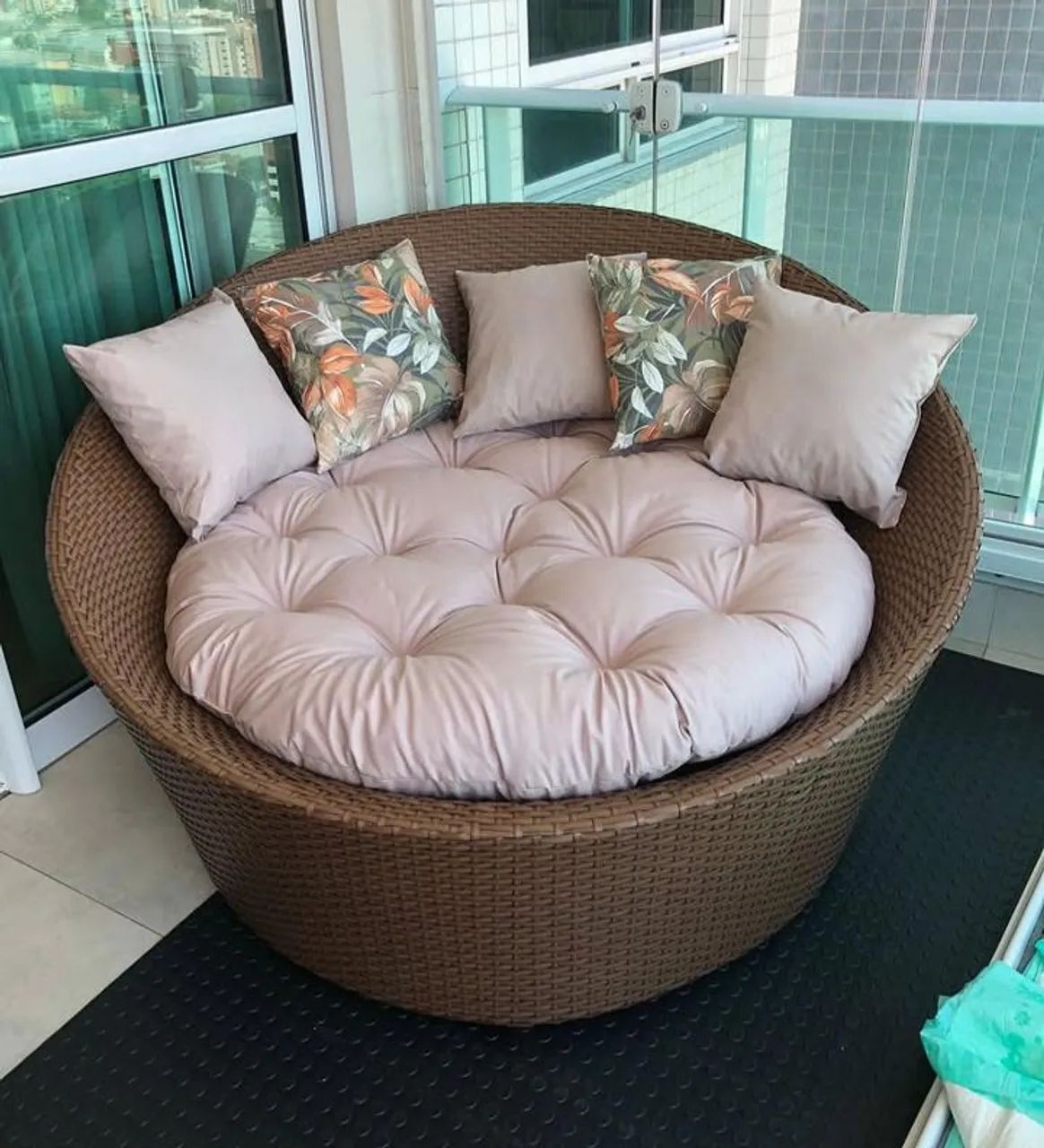 Poltrona chaise de fibra sintética  - Foto 2