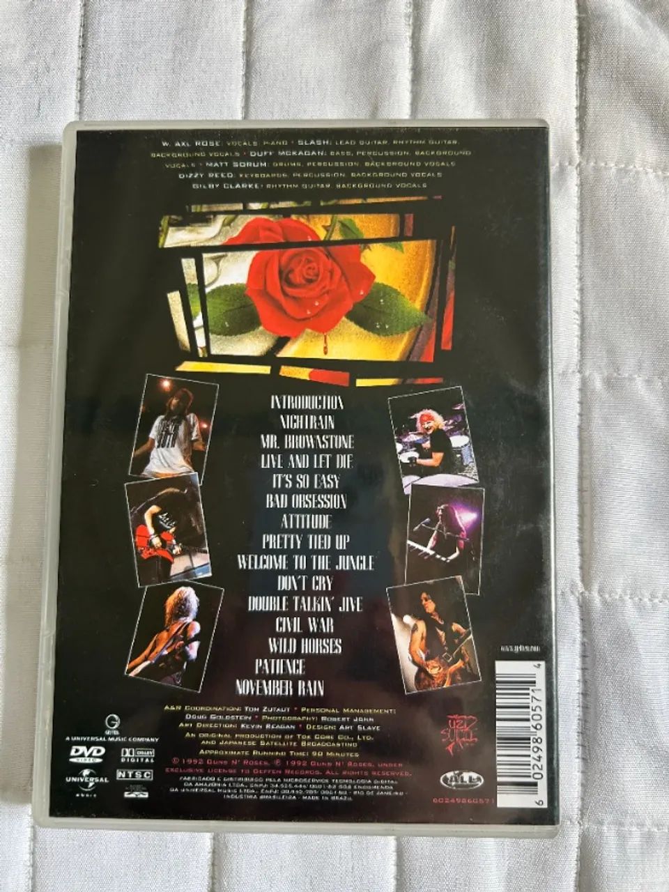 dvd guns and roses com o titulo use your illusion - Foto 2