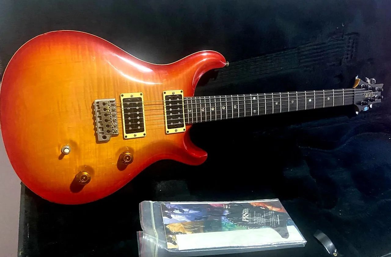 Prs ce24 1998 Sunburst case original e tags - Foto 5