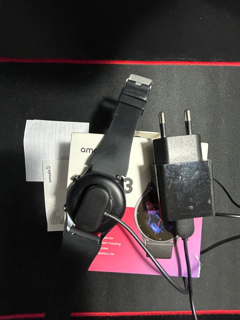 Relógio Amazfit GTR3 (usado) com nota fiscal 