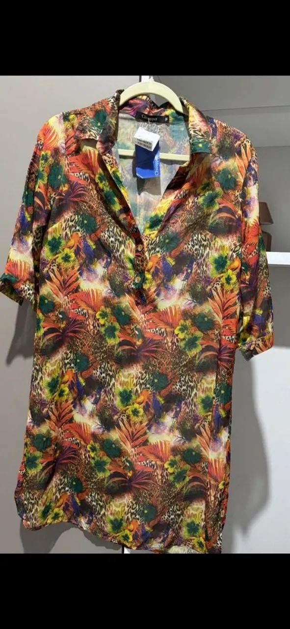 Chemise animal print 