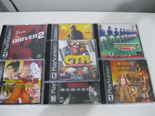 Jogos de ps1 com estojo de CD genericos - Foto 2