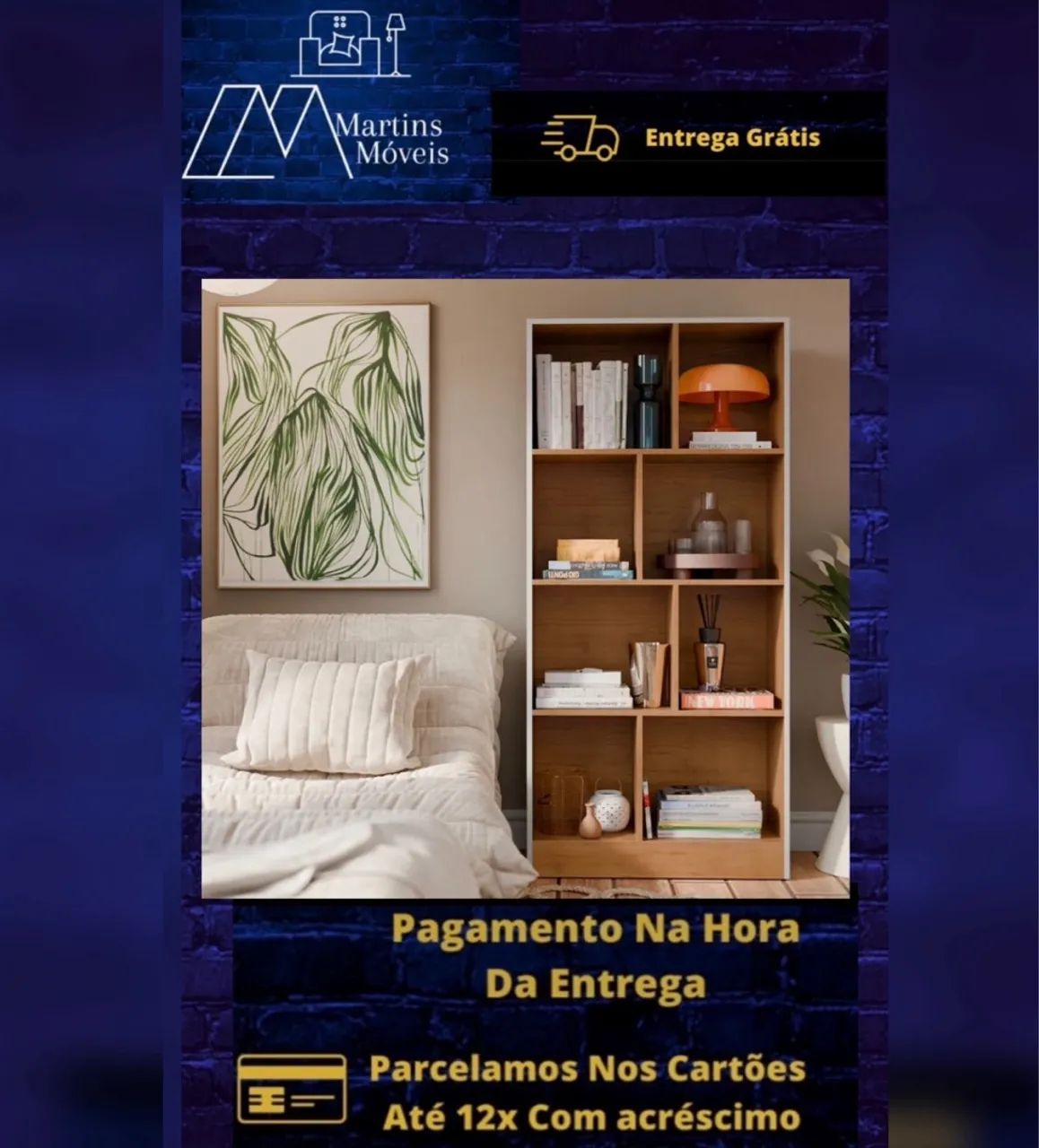 GRANDE PROMOÇÃO ESTANTE PARIS  ENTREGA GRÁTIS ACEITA CARTÃO   - Foto 2