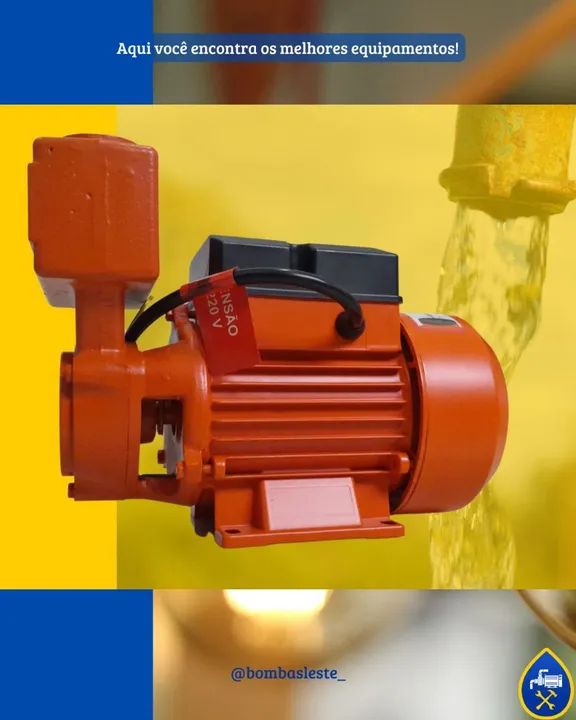 BOMBA PERIFÉRICA AUTOASPIRANTE 1/2CV 220V