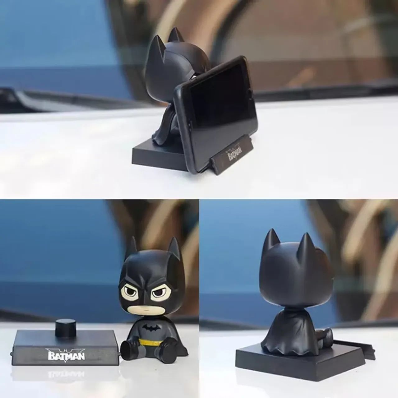 Miniatura Batman Bobblehead suporte para celular  - Foto 3