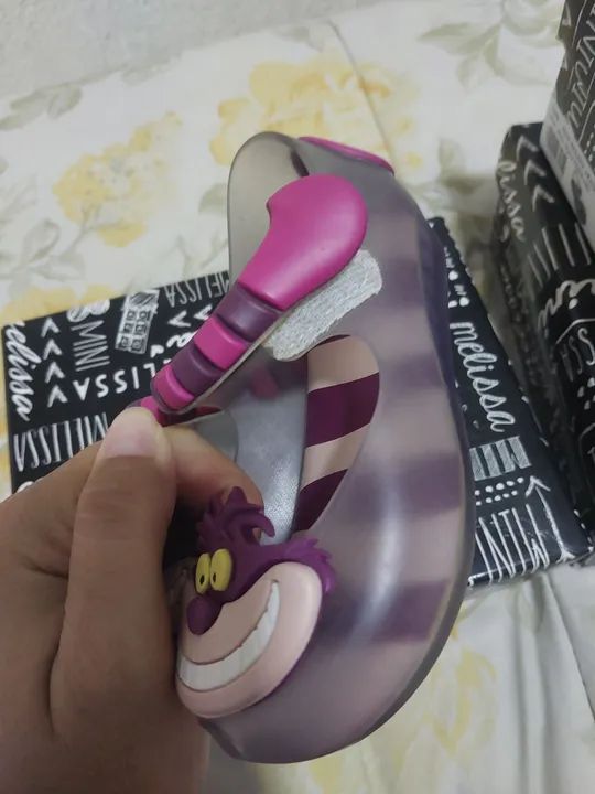 Sandálias Melissa Alice no País das Maravilhas - Tamanho 22 - Foto 3