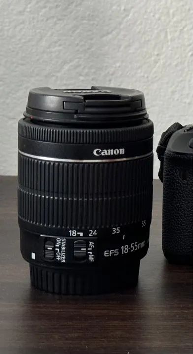 Lente Canon EF 18-55mm  - Foto 3