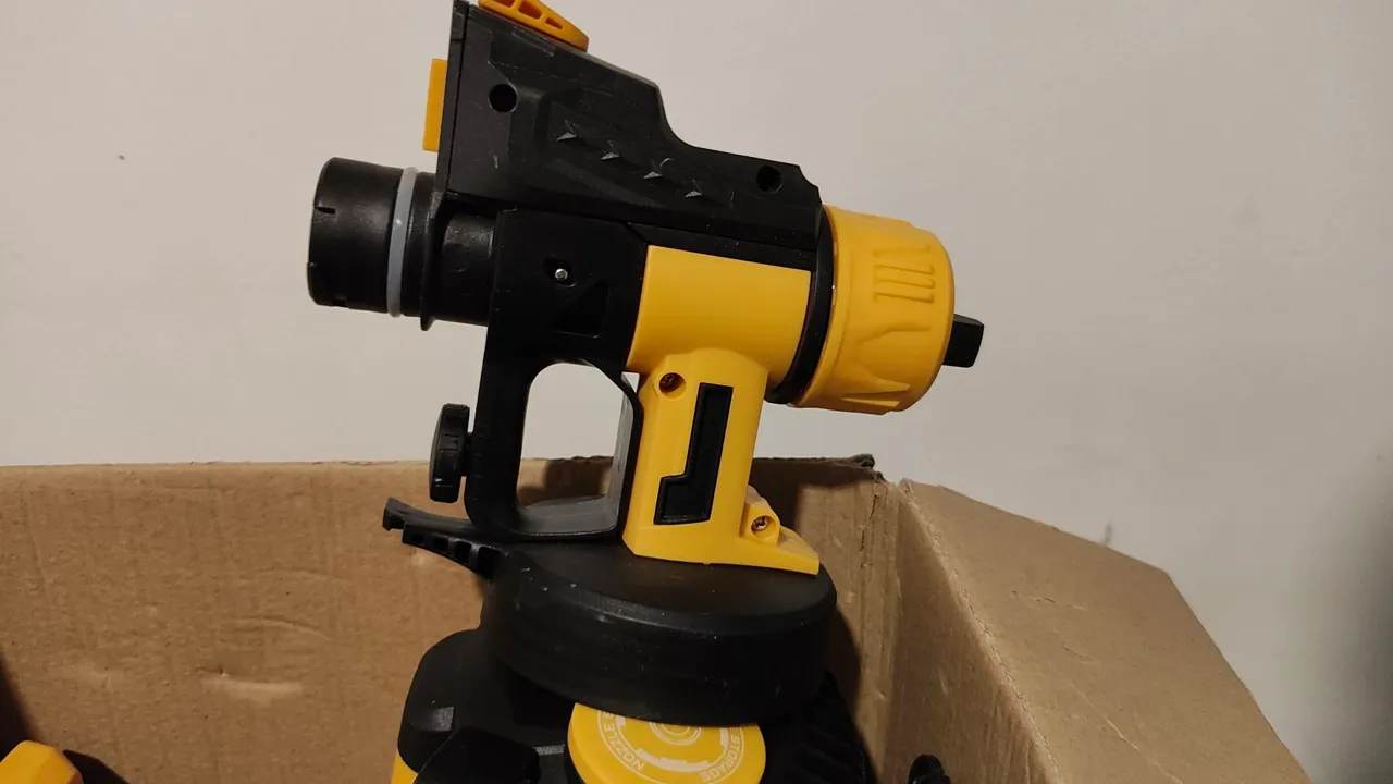 Pistola de Pintura Pulverizadora HVLP Elétrica 550W 110V