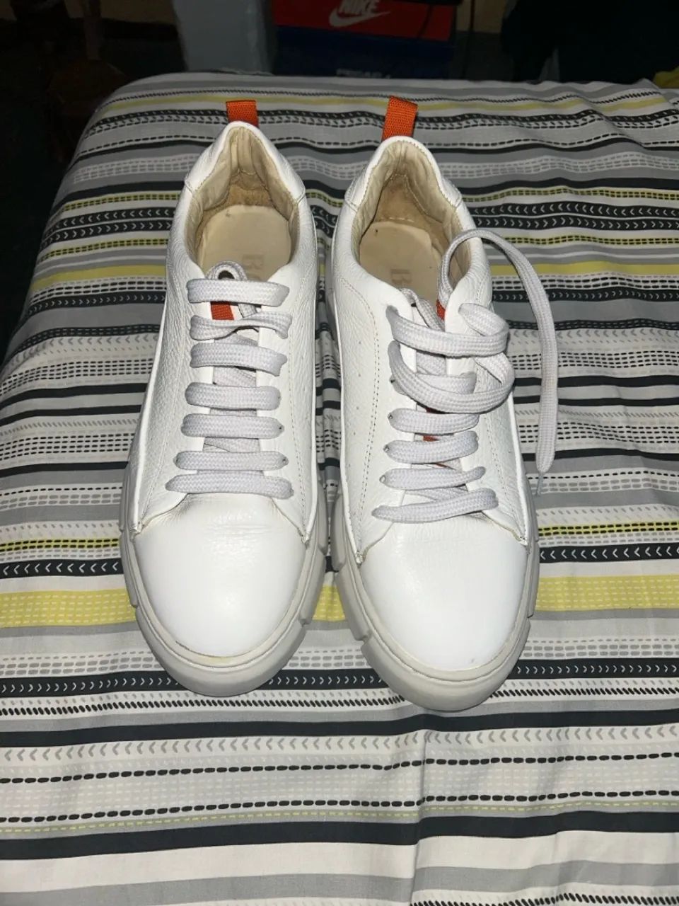 Tênis Casual Masculino Hugo Boss (couro legítimo) - Foto 2