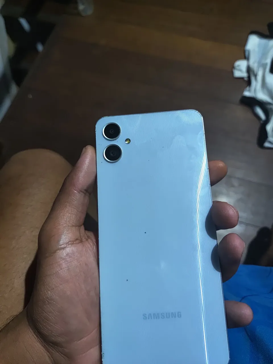 Samsung A05,na caixa