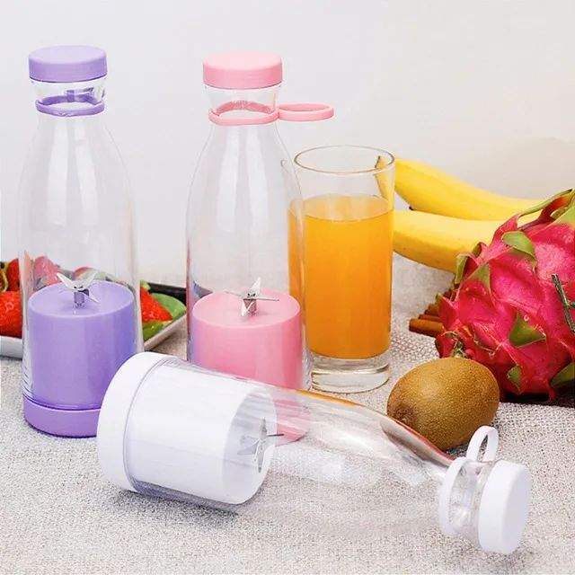 Mini Juicer Portátil com Alça Liquidificador 400 ML - Foto 4