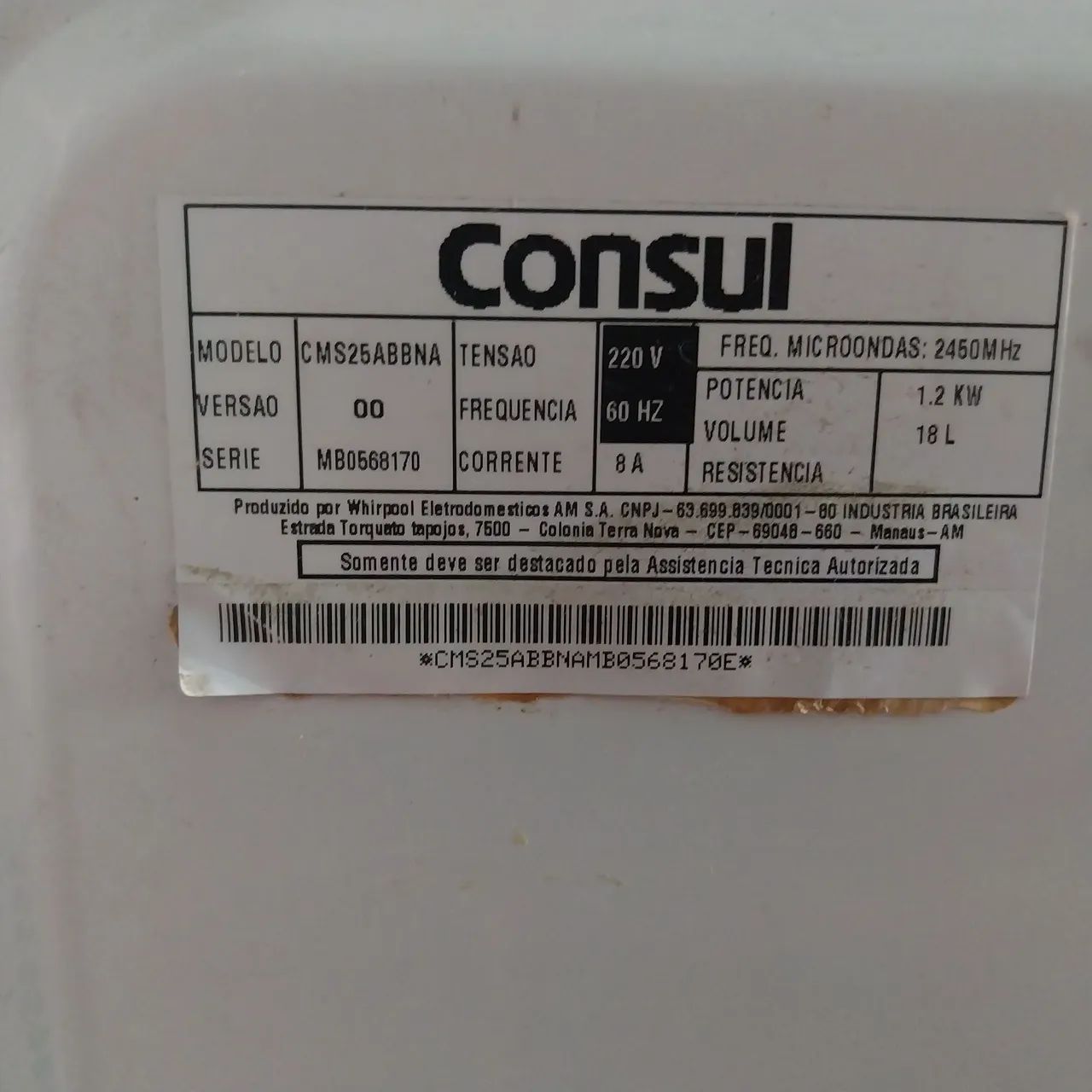 Micro-ondas Cônsul  - Foto 5