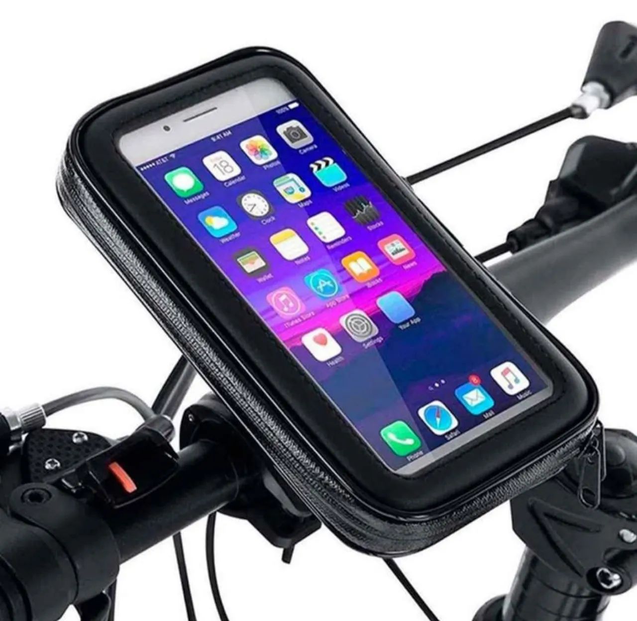 Suporte de celular para guidão de moto ou bicicleta