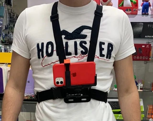 Colete Filmagem Com Celular