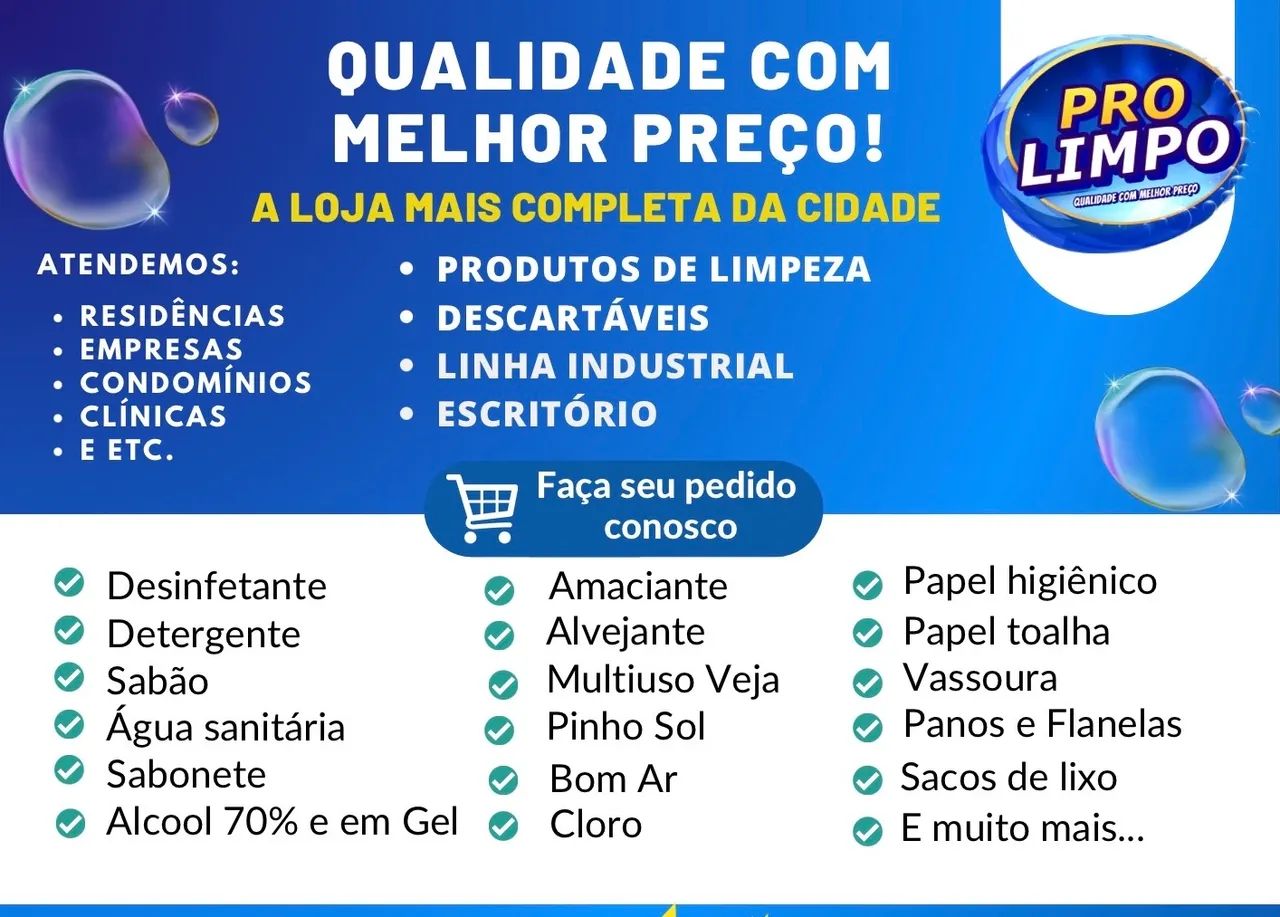 IMPERDÍVEL SUPER KIT DE LIMPEZA  - Foto 2