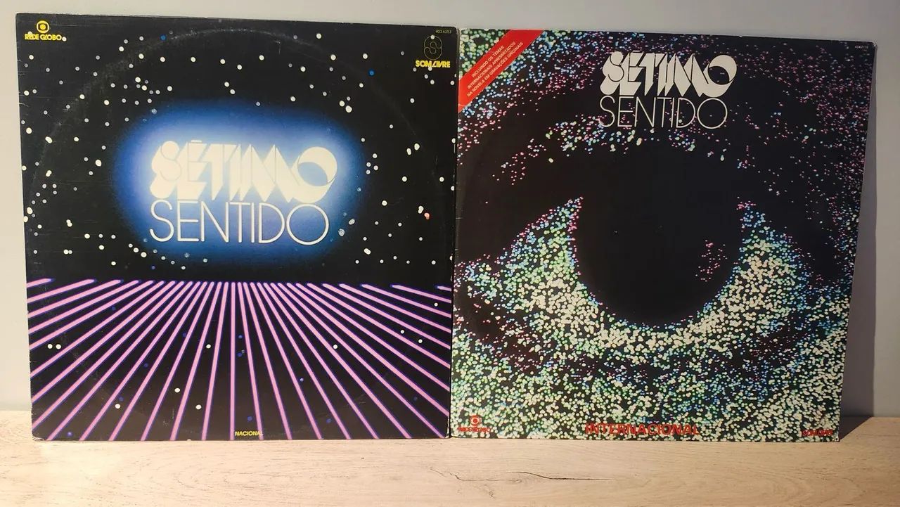 2 LPs Novela Setimo Sentido - Nacional e Internacional