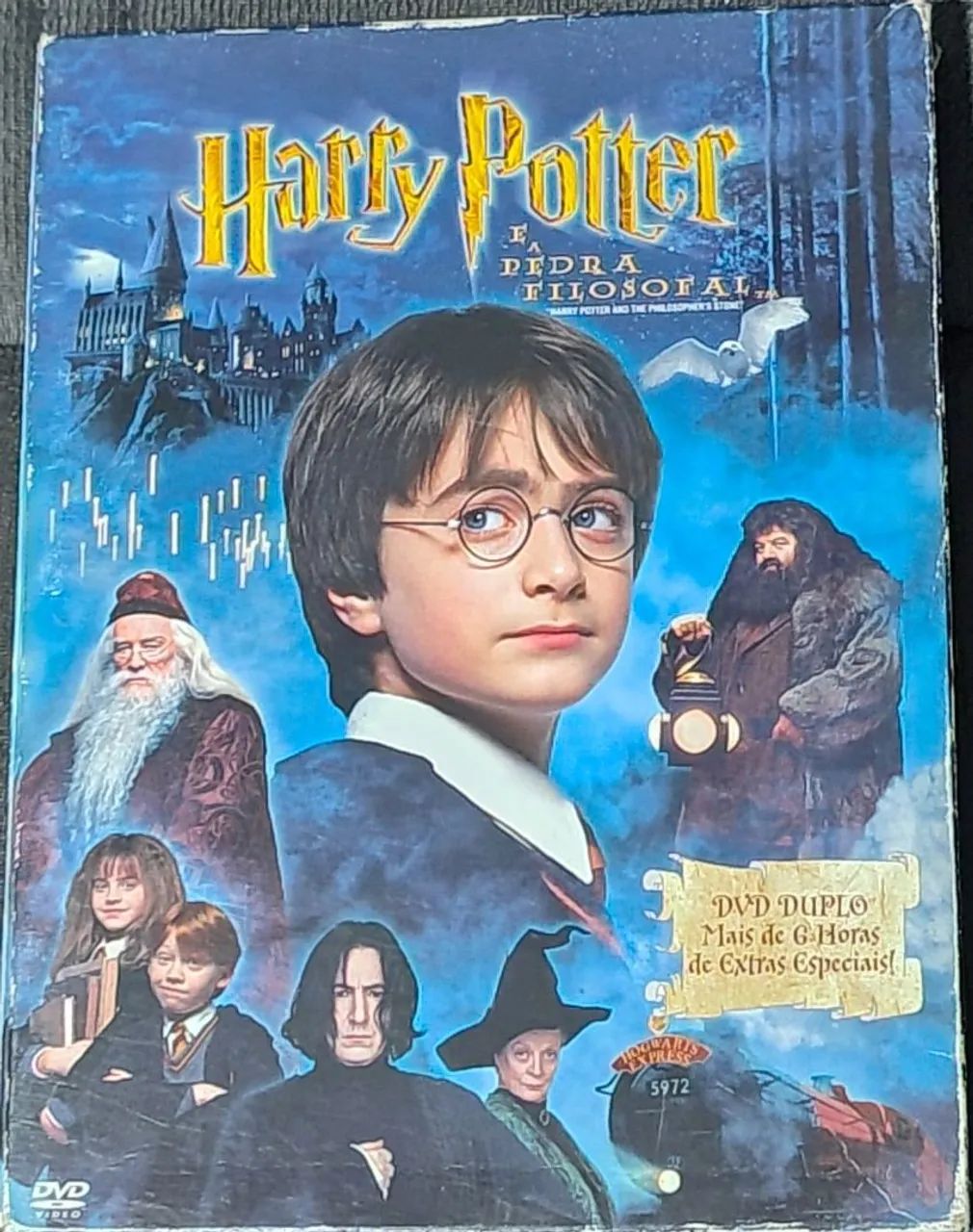 DVD HARRY POTTER E A PEDRA FILOSOFAL 