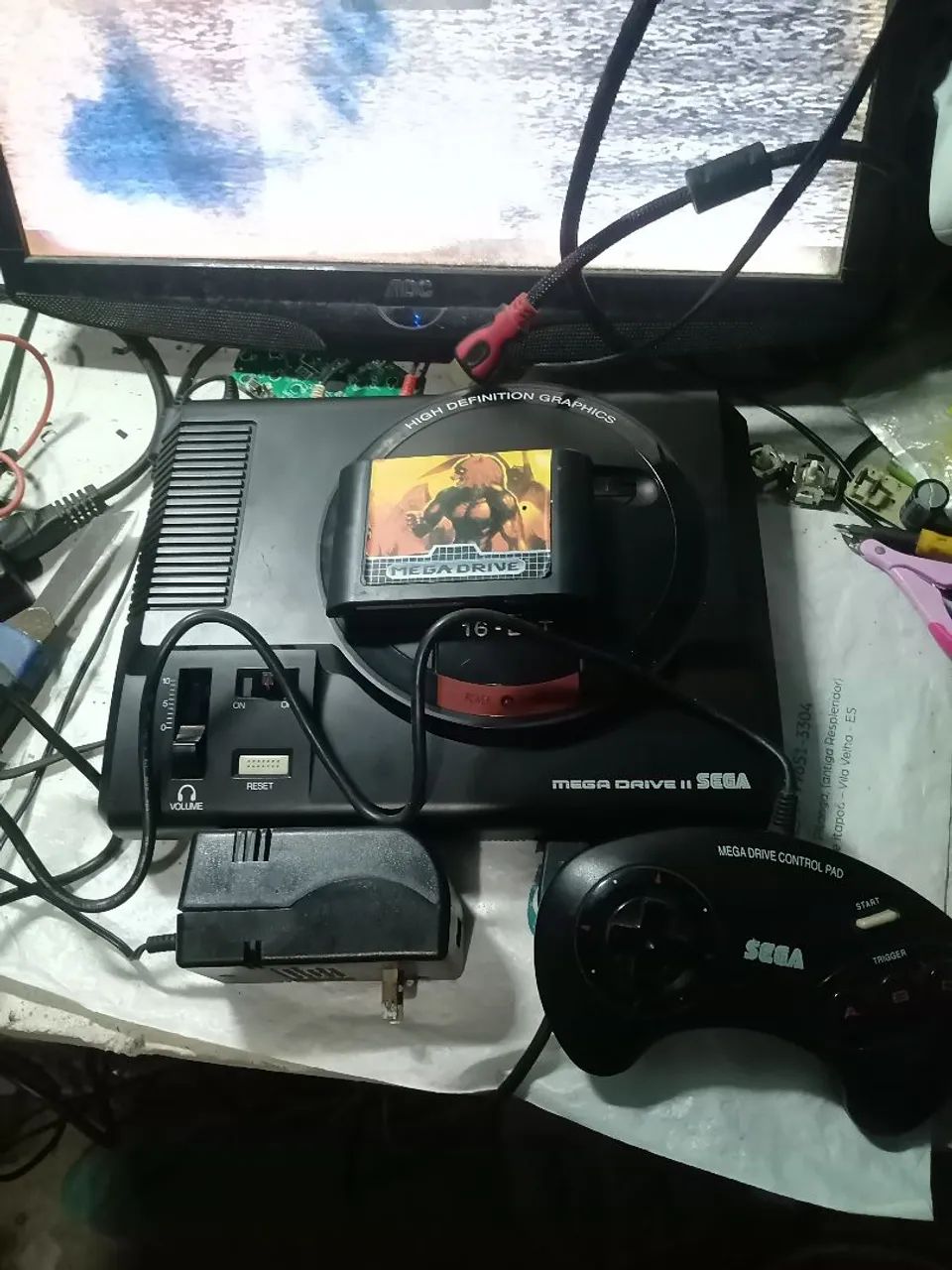 Mega Drive II - Console de Vídeo Game