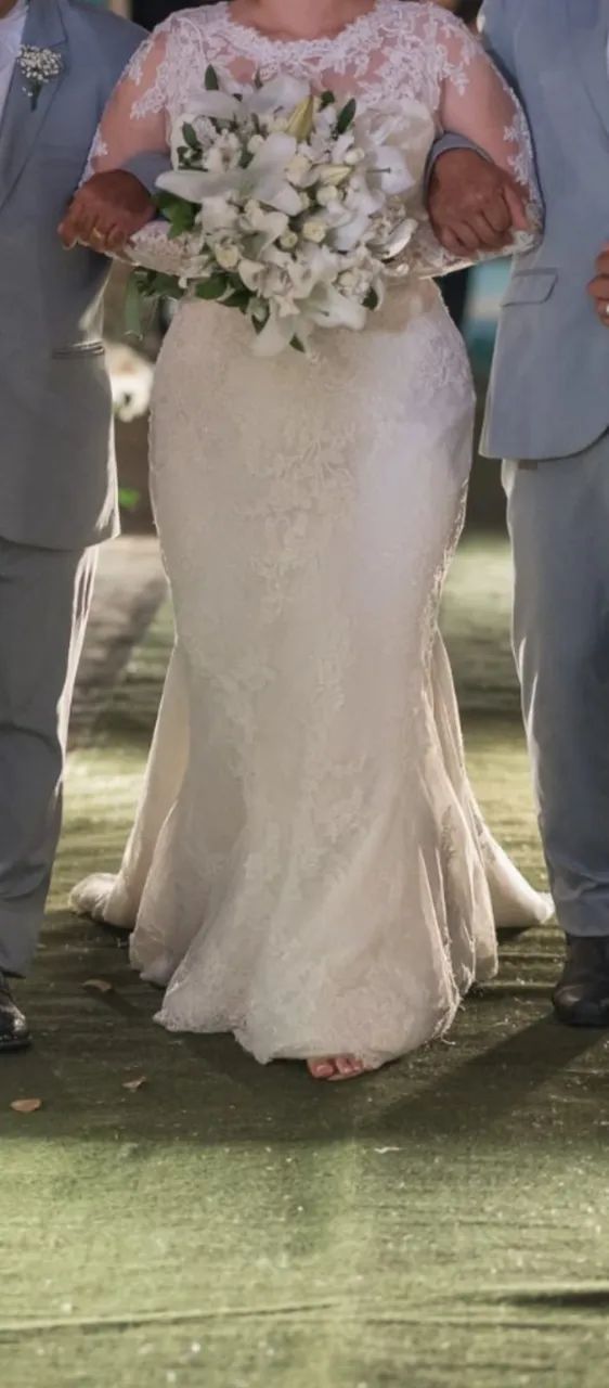 Vestido de noiva usado - Foto 4