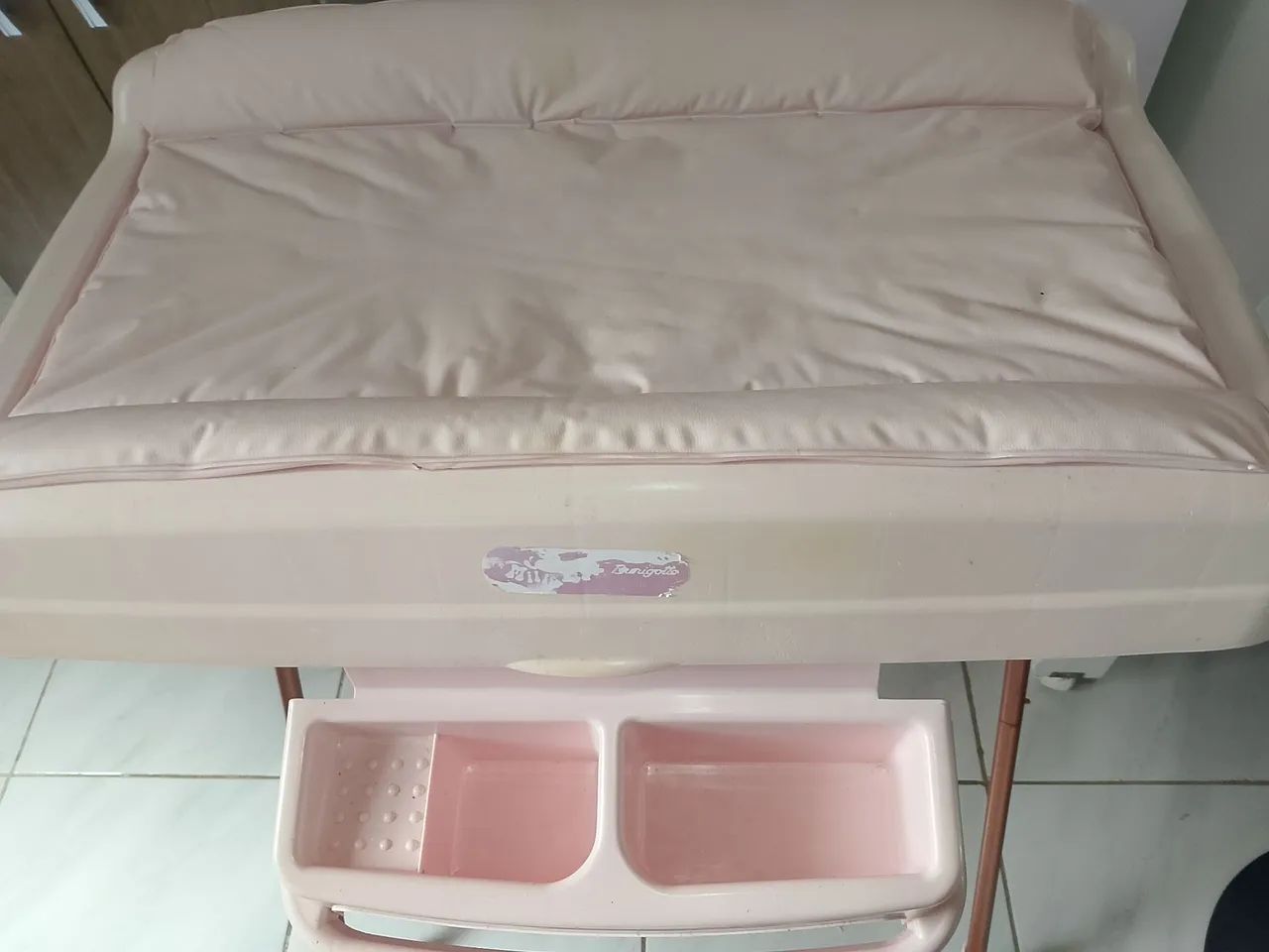 Banheira para Bebê com Trocador e Suporte - Foto 2