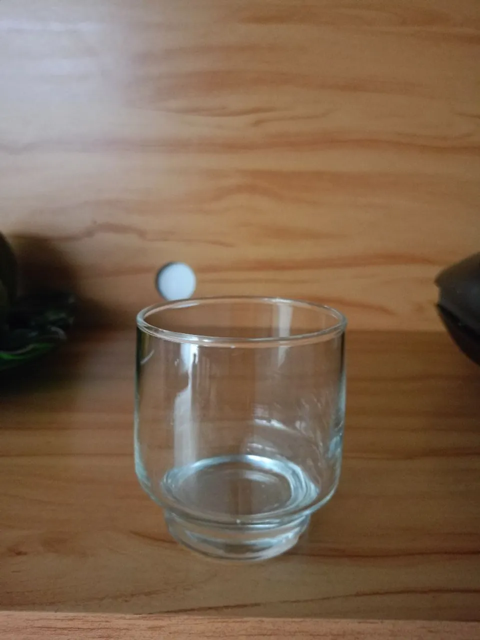 Copo de vidro para cozinha