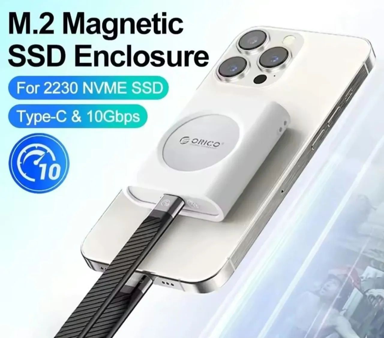 Case NVME M2 2230 tipo C - Foto 2