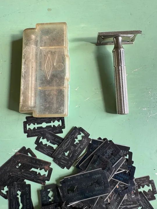 Lote antigo Barbearia Gilette vintage Retro - Foto 2