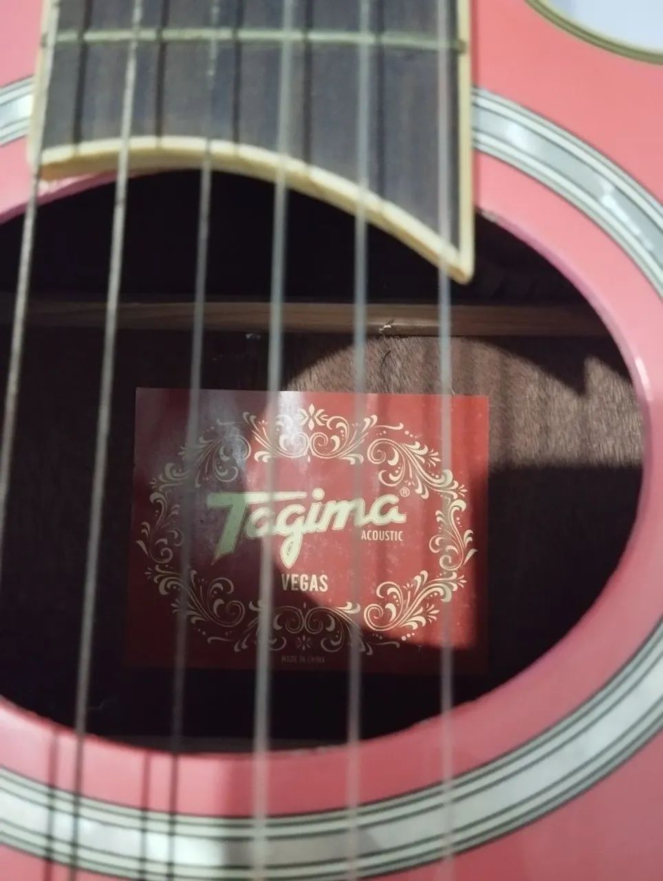 Violão Elétrico Tagima Rosa - Foto 5